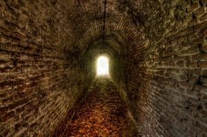 licht aan het eind van de tunnel
